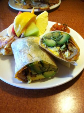 The Broken Yolk Cafe signature dishes Betty's Southern Biscuit & Gravy
American Breakfast
Breakfast Burrito